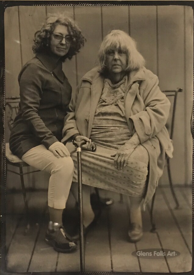 mother daughter tintype by Craig Murphy and glens falls art